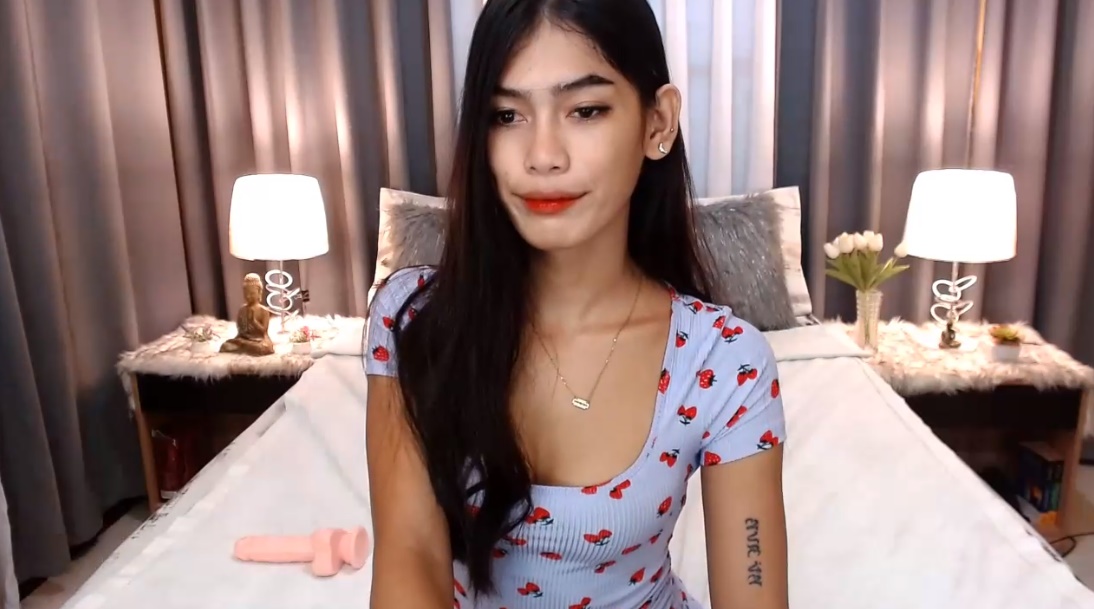 Ladyboy Mai is a student and webcam model